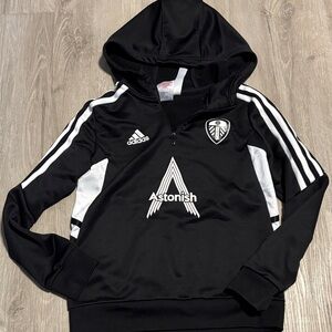 Adidas Black and White Pullover with Logo